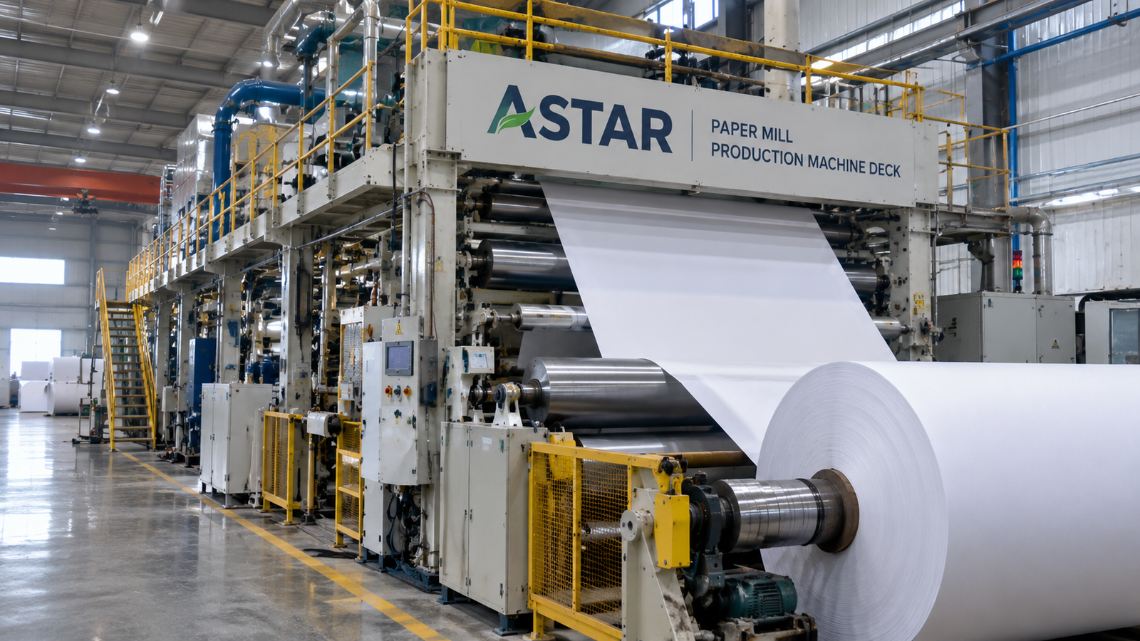 Continuous Paper Production Machine Deck