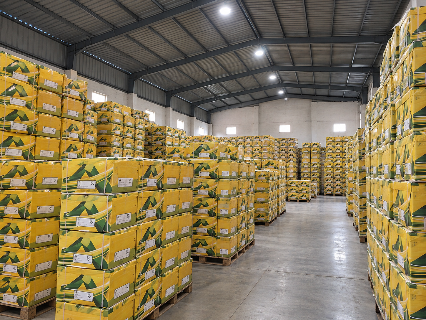 Palletized Finished Copier Paper Reams